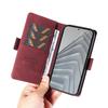 For Xiaomi Redmi Note 14 4G (164.84mm) Leather Case YIKATU YK-005 Skin-Touch Feeling Wallet Phone Cover