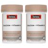 Swiss Ulti-Boost Calcium + Vitamin D Tablets 150 Tablets (2 Pcs)