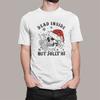 DEAD INSIDE BUT JOLLY AF CHRISTMAS T-shirt SKULL XMAS FUNNY GIFT JOKE ADULT KIDS