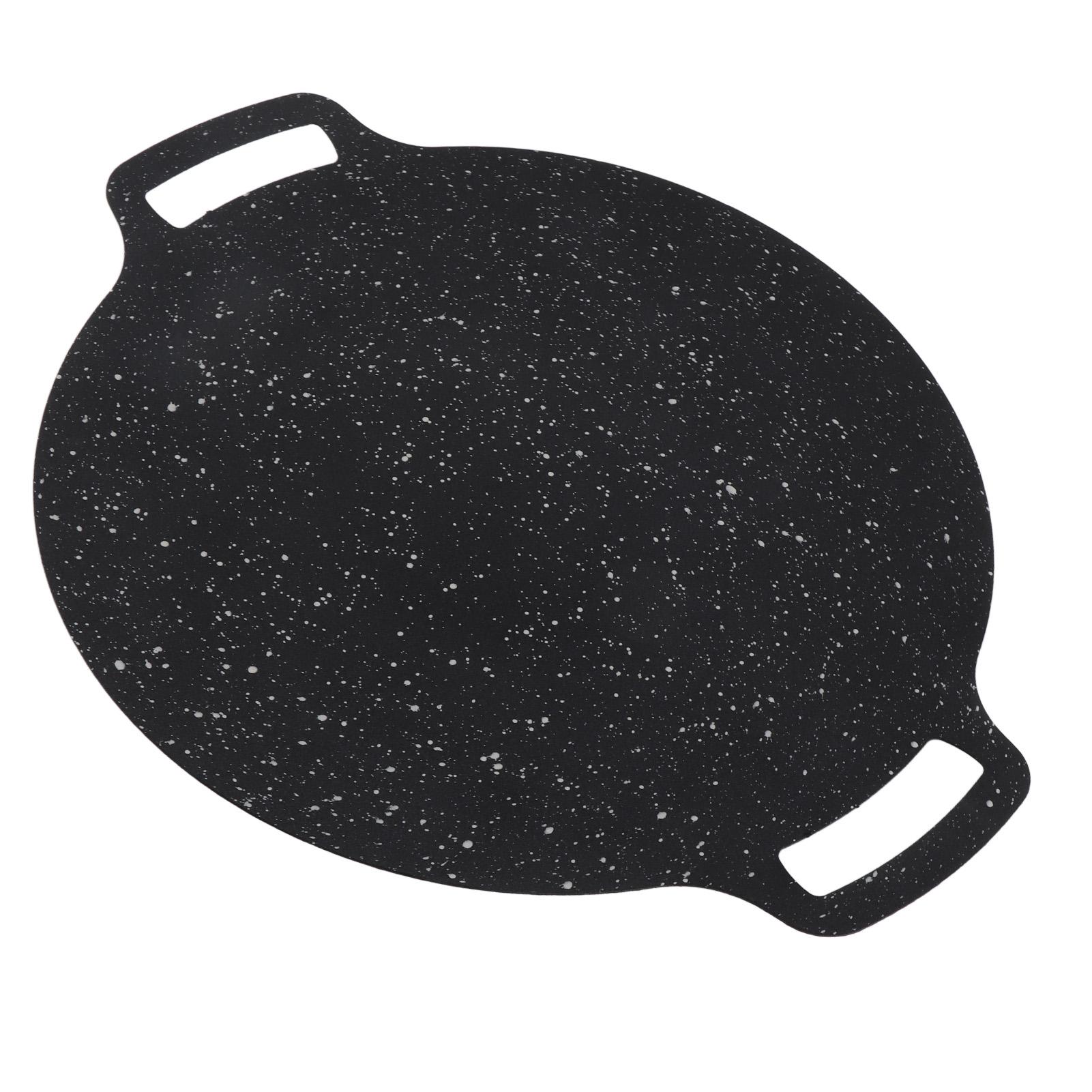 

Корейская сковорода-гриль из камня Маифан, антипригарная, термостойкая, гриль-пластина для кемпинга на открытом воздухе, 28 см 28cm / 11.0in