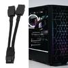 16AWG 2x 8Pin To 16Pin Graphics Card Power Cable Featuring Heat Resistant PVC Coating GPU Cord 12+4Pin