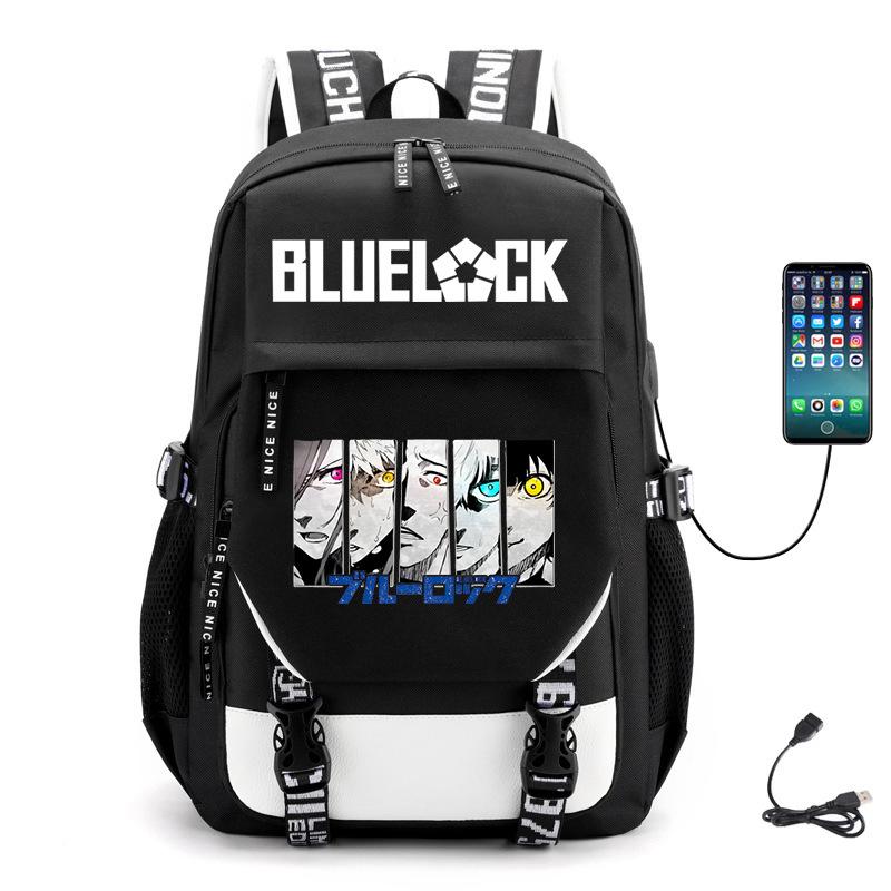 Animation Schoolbag, Primary And Secondary School Students Leisure Travel, Large Capacity Usb Backpack