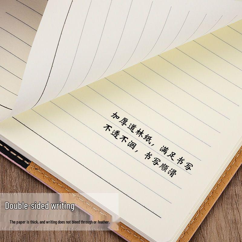 Password Diary Notebook with Lock - Thickened Cartoon Student Notepad