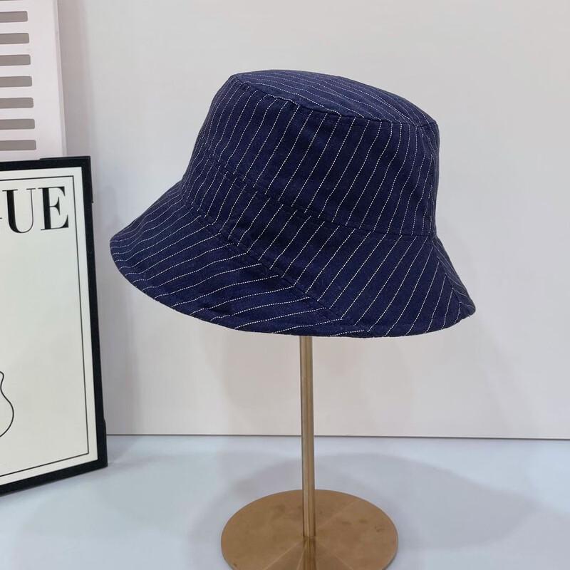 Chapeau seau pliable réversible d'été Zhugang