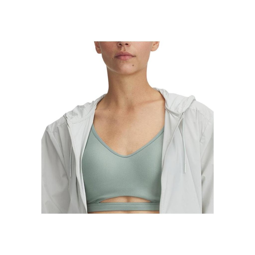 Under Armour Cinch Waist Comfortable Stylish Aesthetic Solid Color Simple Jacket Women Jacket Gray 1389502-377