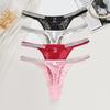 Mesh Women's Thongs Hollow Out T-back Briefs Underpants Lace Thongs  Hot Wife Gift