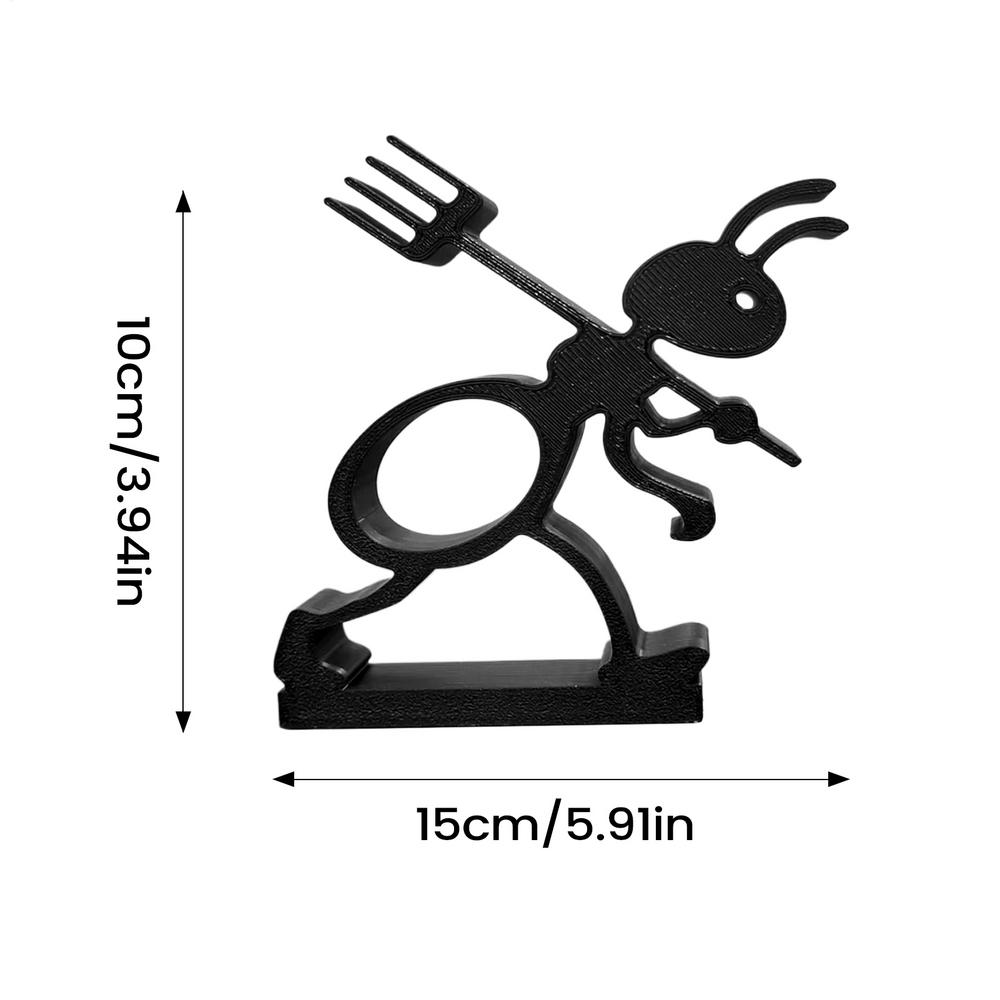 

3D Printed Ant Napkin Holder Creative Home Bedroom Living Room Bathroom Base Storage Rack Decoration Craft Ornament