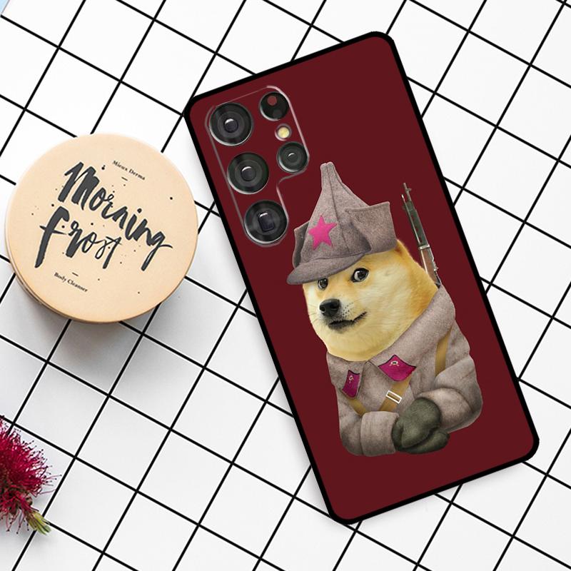 

Cheems Doge Case For Samsung Galaxy S25 Ultra S23 S22 S21 S20 S24 Ultra S9 S10 Plus S25 FE Phone Cover Galaxy S23