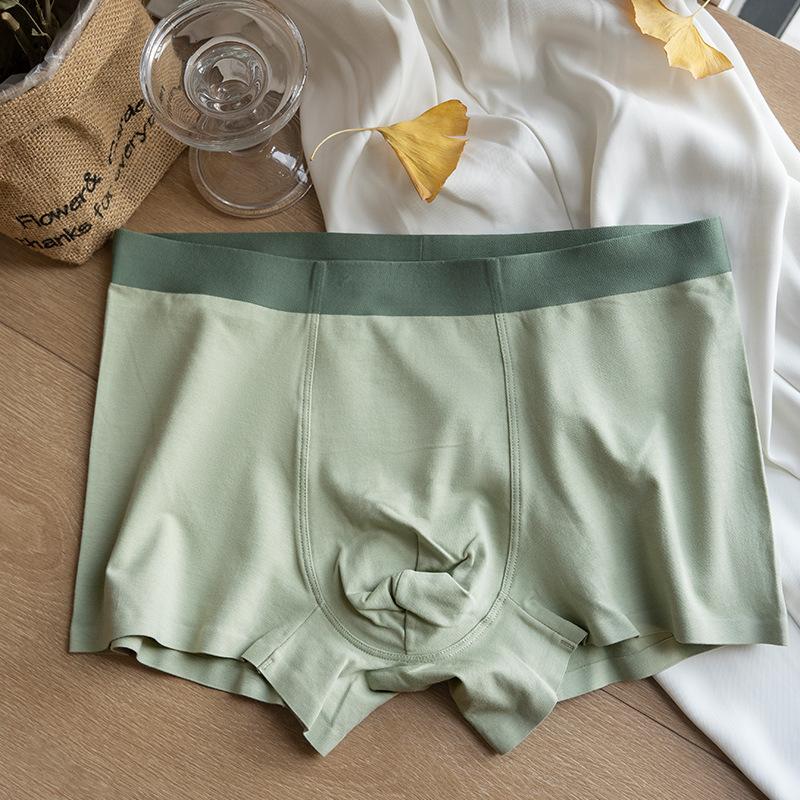 Men's Cotton Underwear Four Cornered Shorts Teenage Boys' Shorts Flat Cornered Shorts Summer