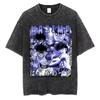 Hajime No Ippo KBG Gym Graphic Washed T‑shirt Unisex Casual Pure Cotton Short Sleeve Streetwear Fashion Tops For Daily W39