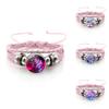Kpop Demon Hunters Geometric Alloy Bracelet With Electroplated Finish For Teen Gift