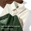 Baleno Men's Loose Fit Vintage Long-Sleeve Shirt