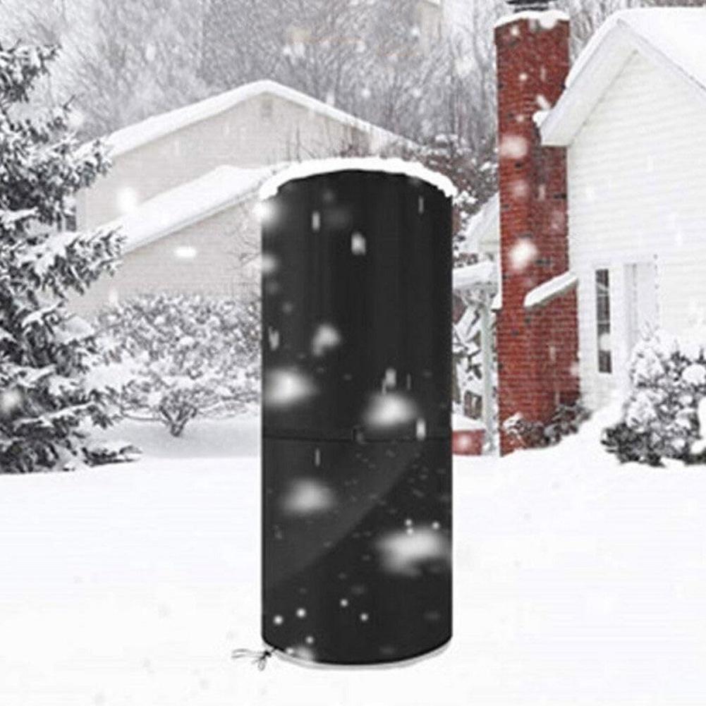 1PC Heater Cover 50*120CM Outdoor Round Air Heater Cover Waterproof Oxford Fabric Dustproof Sunproof Home Appliances Protection