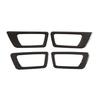 Carbon Fiber Door Handle Bowl Frame Sticker Cover For Toyota Highlander 2015-18