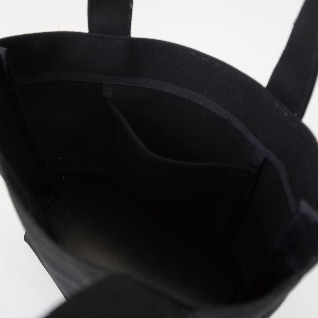 Tote Bag for Mini Made In Canvas Mini Tote [BRILLIANT COLORS] Women, Small, Lightweight, Canvas, Japan, (black)
