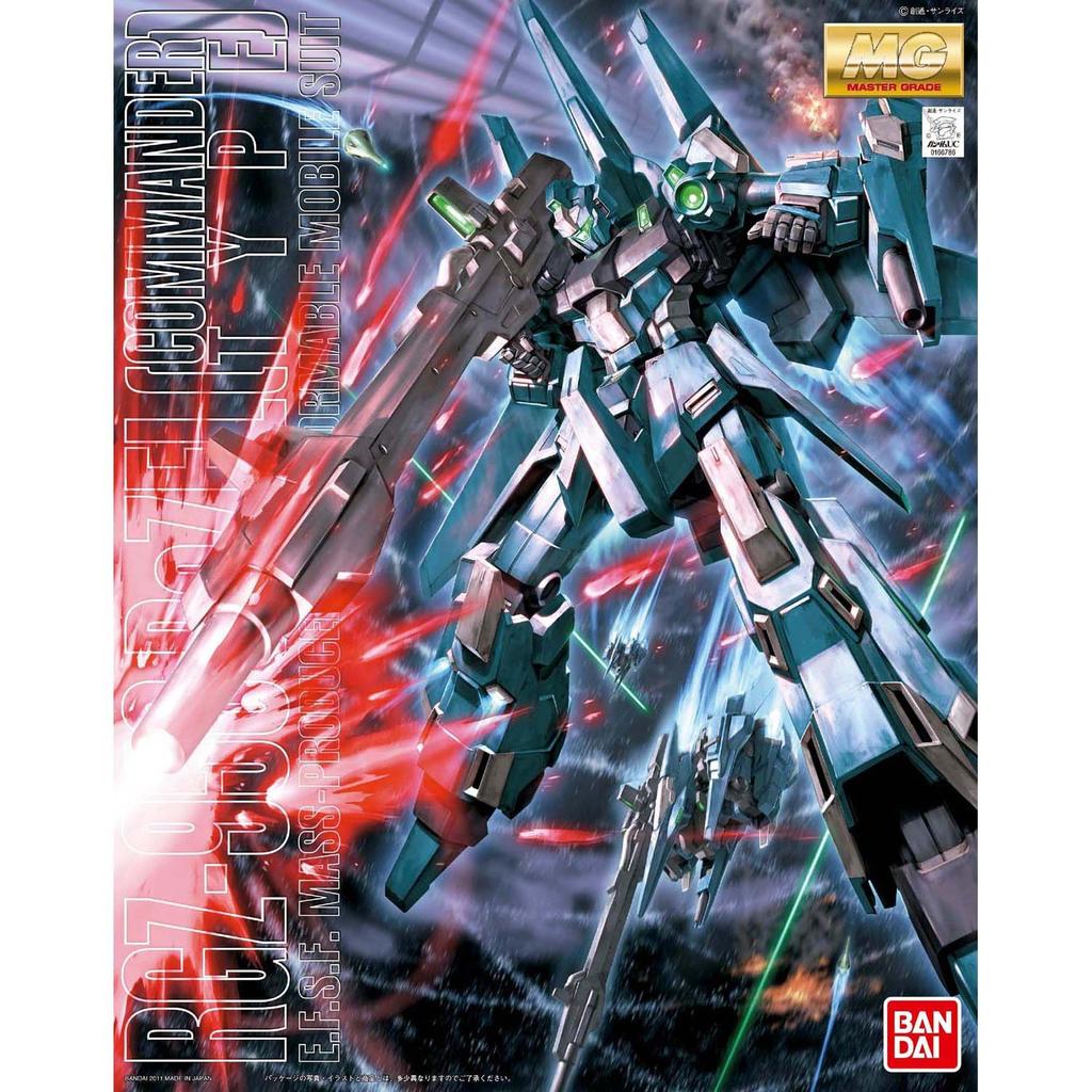 BANDAI SPIRITS MG ReZEL Commander Unit Suit Gundam 1/100 RGZ-95C (Mobile UC)