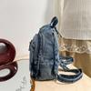 Bull Backpack Large Capacity Multi-Pocket Retro Backpack