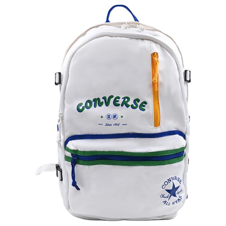 New Converse Polyester Backpack Medium Size Unisex Multicolor 10026178-A03