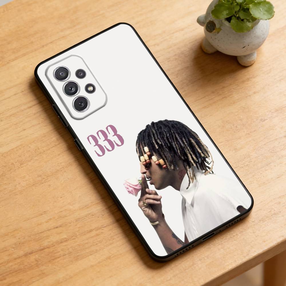 Rapper M-Matue 333 Album  Phone Case For Samsung Galaxy A73,A72,A71,A70,A52,A51 Others Soft Black Cover