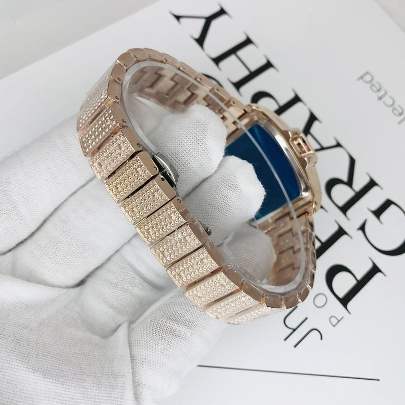 Time Has Come And Gone, Women'S Watches, Wine Barrels, Women'S Watches, Women'S Luxury Full Diamond Steel Belts, High-Value Fashion Watches