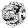 Silver Charm SMOK Beads Silver 925 Bead for Modular Bracelet