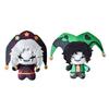 New 10cm Funny Lovely Anime Game The Freak Circus Harlequin Pierrot Character Peripherals Plush Toys Plushie Stuffed Doll