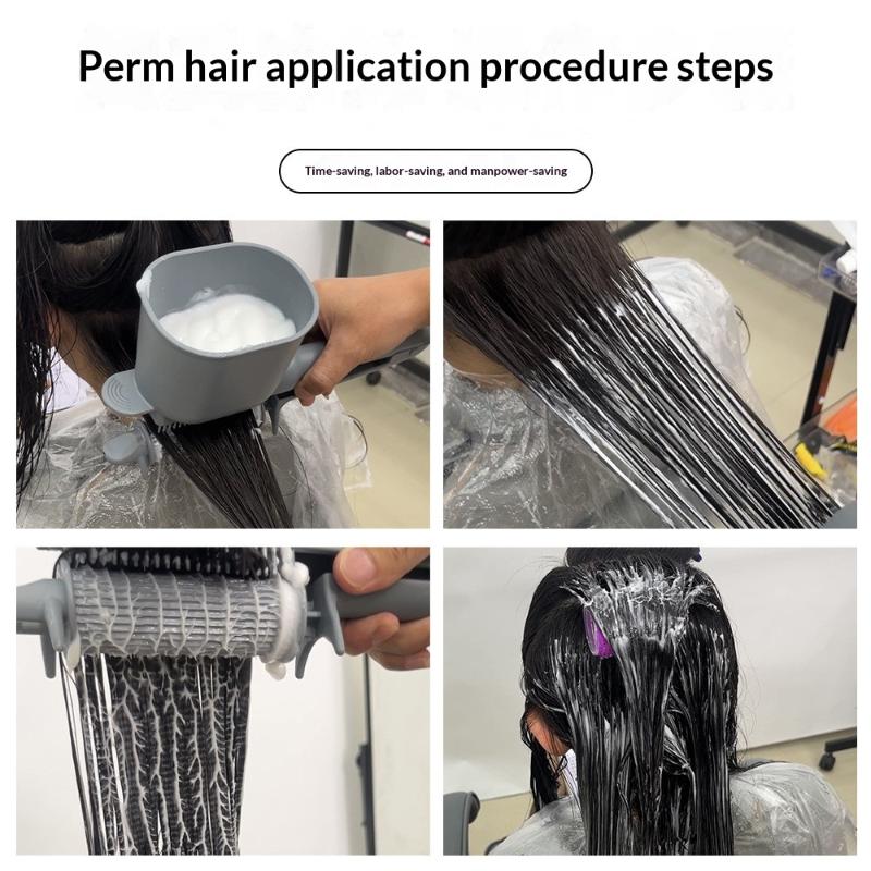 1 Pcs Smart Hair Coloring Tool Easy-To-Use Effortless Hair Dyeing And Bleaching Applicator With Adjustable Flow Control Salon