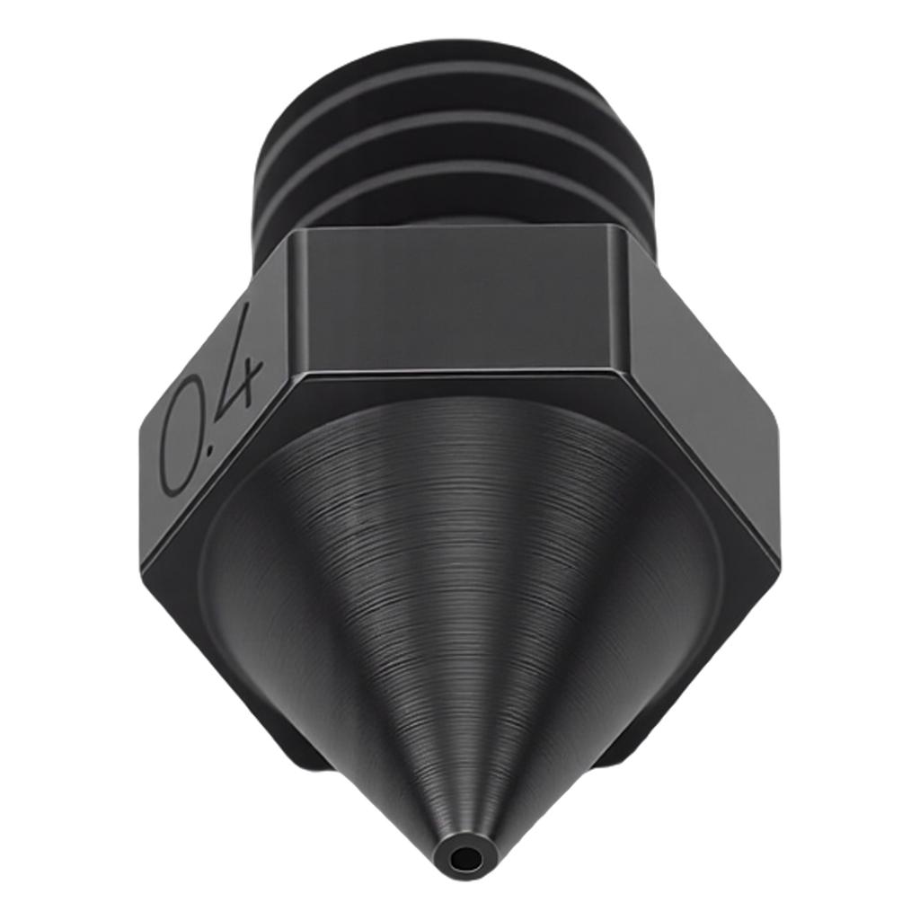 3D Printer Nozzle Fit for Raise3D N Pro2 Pro3 E2 Series Tip 0.4mm Accurate Wear Proof Ni Plated Hardened Steel Hot End