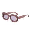 Personalized sunglasses men's European and American senior sense large frame women's Internet celebrity fashion cool versatile trend sunglasses