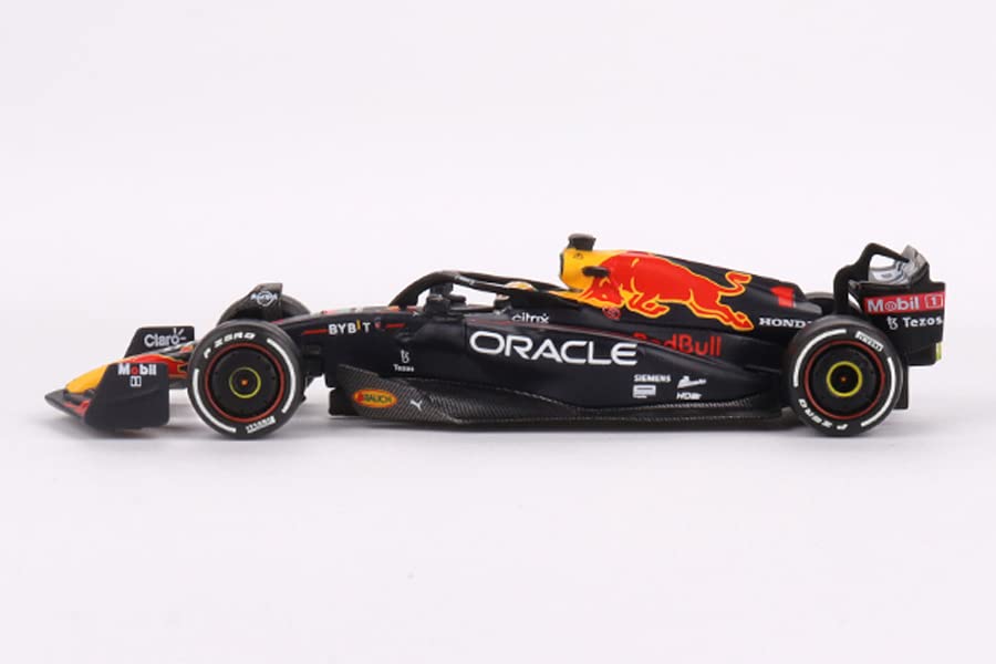 TrueScale Miniatures MINI GT Oracle Red Bull Racing RB18 2022 Winner Car Abu Dhabi Grand Prix Max Verstappen Completed Product 1/64 #1