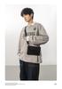 Unisex Korean Style Trendy Square Crossbody Bag Neutral Shoulder & Phone Envelope Bag