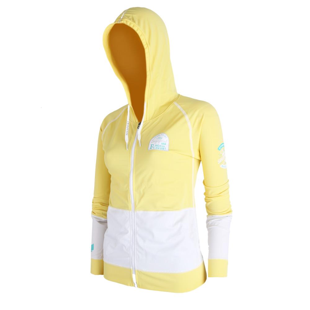 SUGAPOINT Women'S Surfing/Wakeboarding Rash Guard Belly