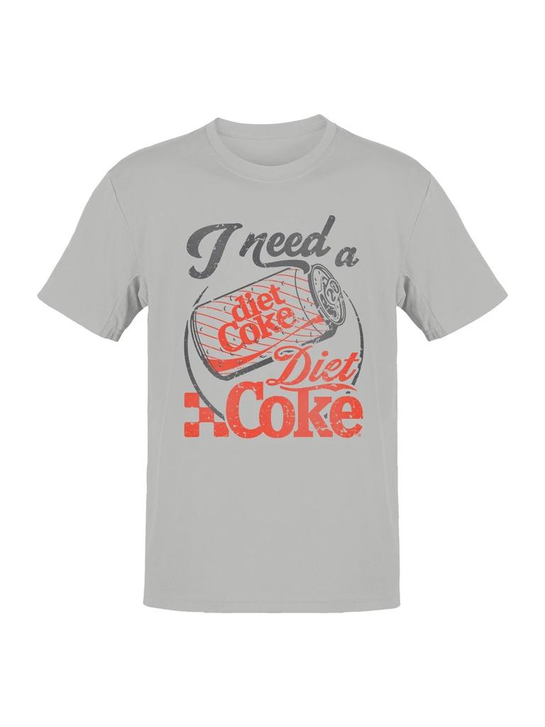 Officially Licensed Diet Coke Need a Diet Retro Men's T-shirt