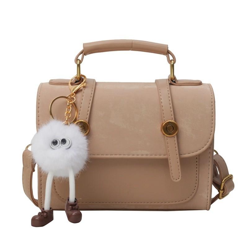 

Stylish French Design Chic Single Shoulder Handbag For Women 2024 New Solid Color Fashionable Versatile Crossbody Mini Bag хакі