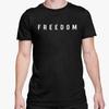 Charlie Kirk Freedom Black T Shirt Tee Turning Point