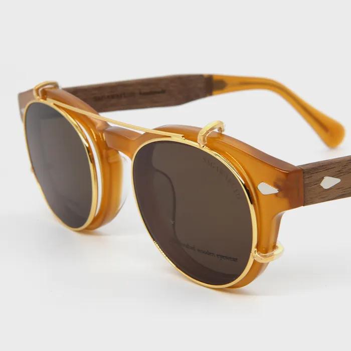 Zenn t01 & Clip-on (gold brown, silver gray)