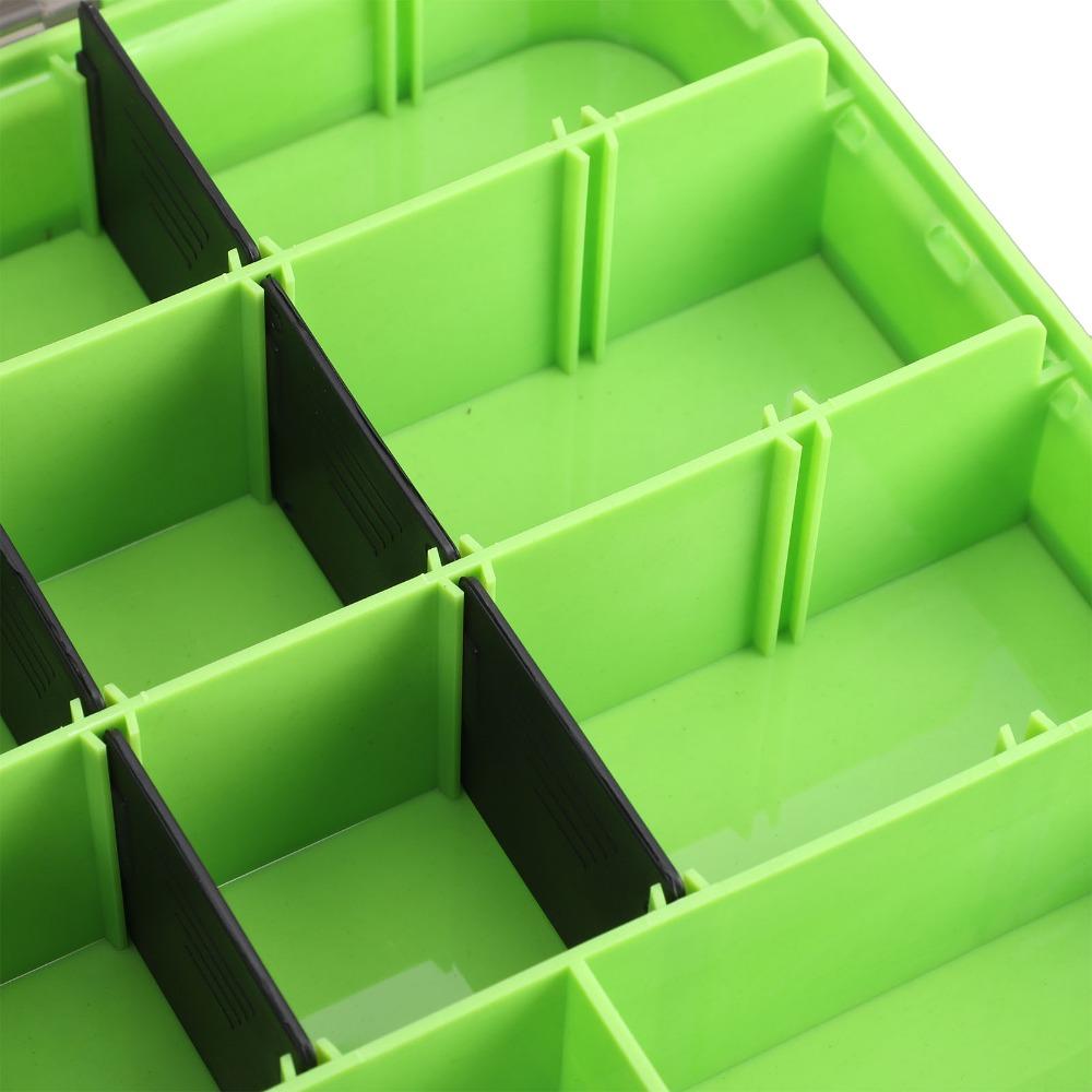 with Adjustable Dividers Fishing Tackle Box PP Fishing Tackle Organizer  For Fishing Hooks