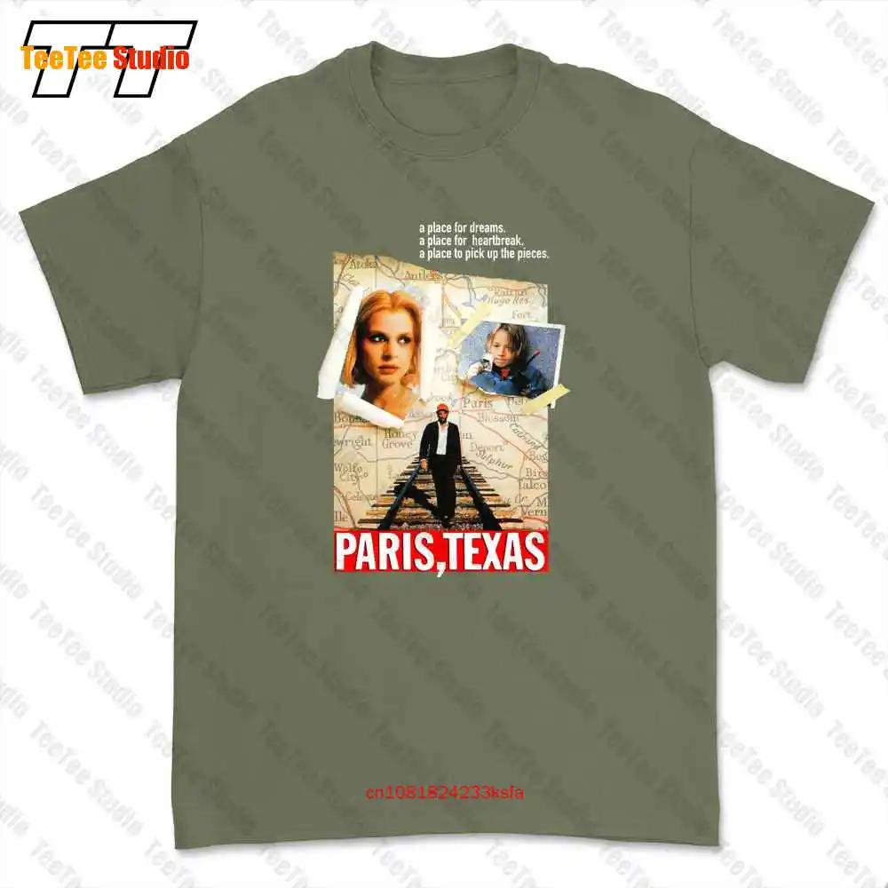 Paris Texas Wim Wenders Drama Filmplakat 1984 Frankreich T-Shirt Tee NE58