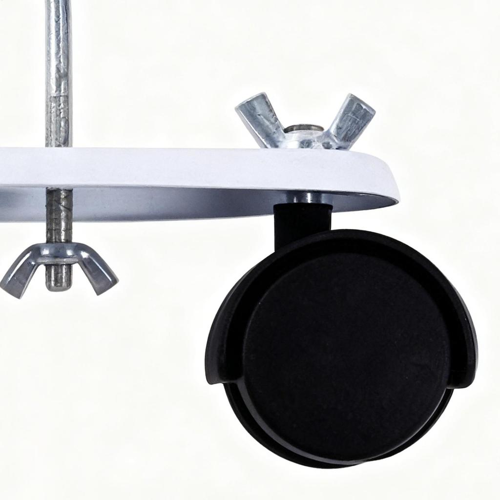 2pcs Electric Oil Heater Bracket Electric Heater Pulley 360 Degree Rotating Oil Heater Frame Caster Accessories for Home