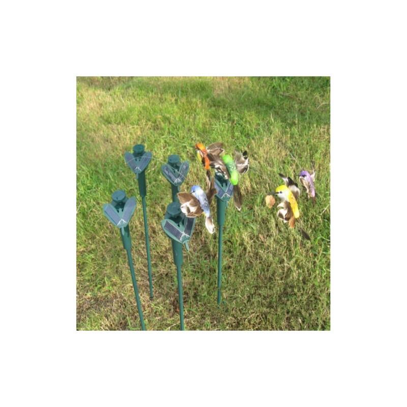 

Premium Solar Powered Fluttering Hummingbird Birds For Vibrant Garden Decor