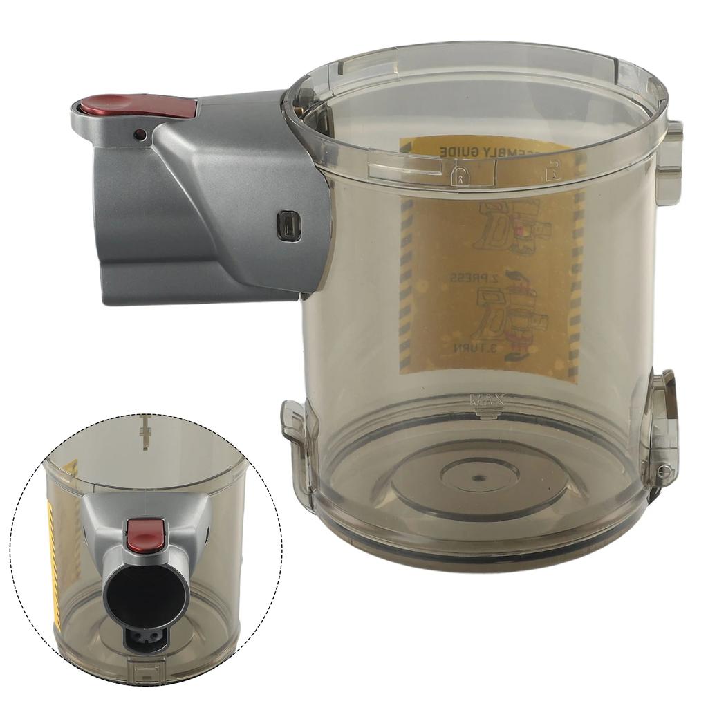 Compatível Sala de estar Limpeza Cozinha Limpeza Copo de pó Recipiente de lixo Filtro facilmente removível Altamente compatível