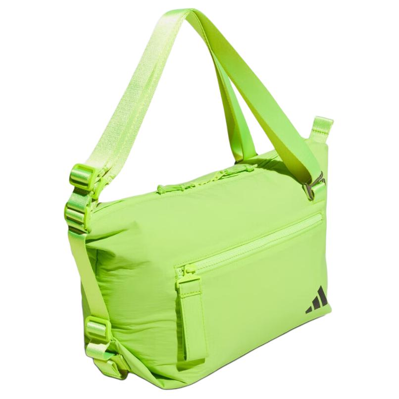New Adidas Polyester Crossbody Bag, Shoulder Bag Unisex Neon Green KC1407
