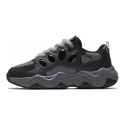 Panda Mode Trend Dicke Sohle Stoßdämpfung Erhöhte Höhe Verschleißfest Rutschfest Niedrig geschnitten Dad Shoes Kindersneaker Schwarz 122548885-1