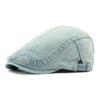 Women's Denim Beret British Vintage Forward Cap Men's Peaked Cap