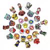 PAW Patrol Flower Clog Shoe Charms: Soft Rubber DIY Accessories