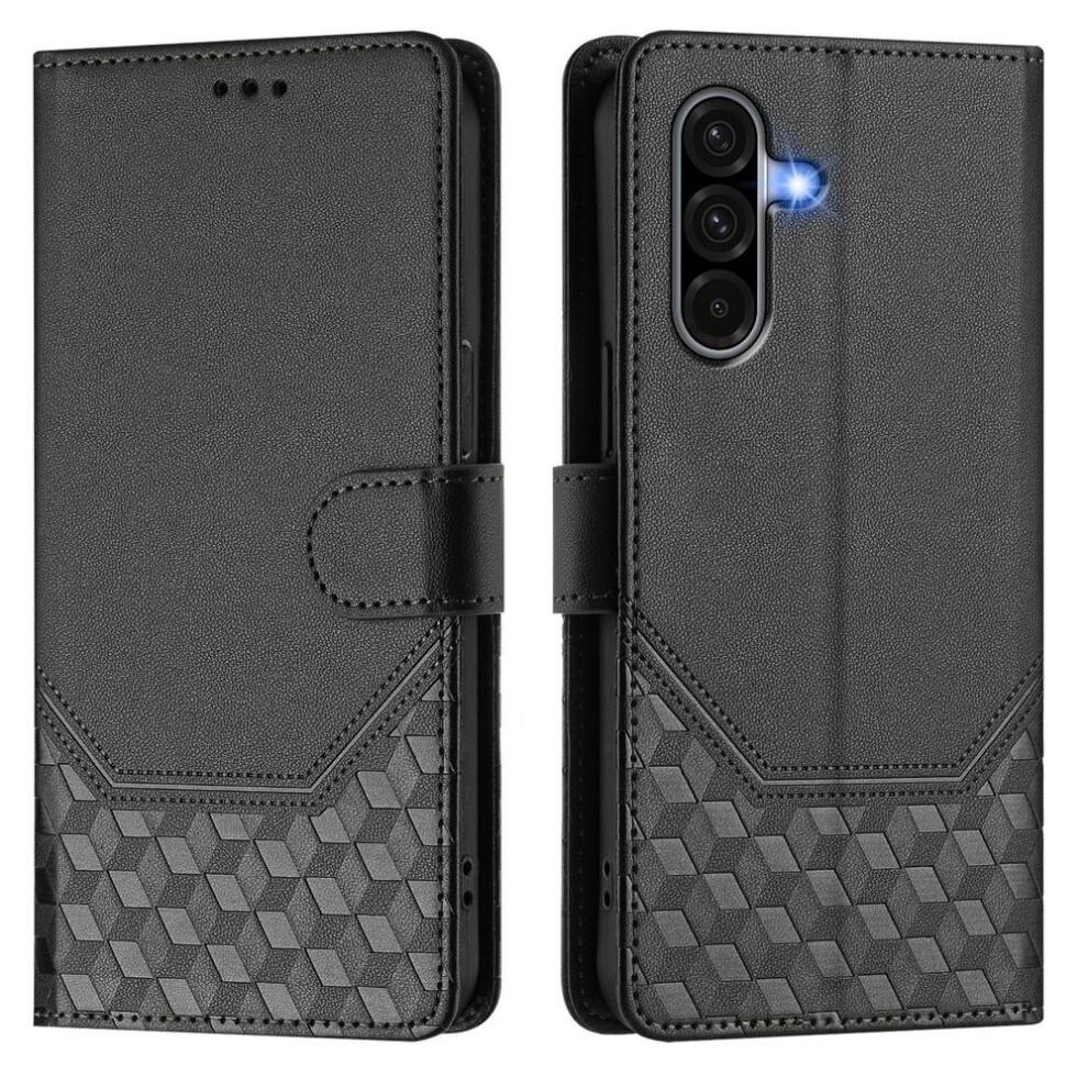 (black, Samsung A26 5G) Leather Case Wallet Durable Leather Rfid Blocking Card Holders Shockproof Kickstand Protective Flip Cover