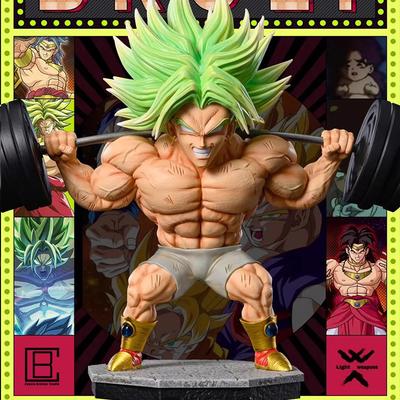 16cm Anime Drogan Boll Z Broly Figur Fitness Broly Figur Super Broly Actionfiguren Pvc Gk Statue Sammlermodell Spielzeug