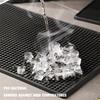PVC Bar Mat Anti-slip Cafe Bar Mats Home Cup Mat Waterproof Heat Resistant Durable Drain Bar Service Spill Mat for Home Bar Cafe