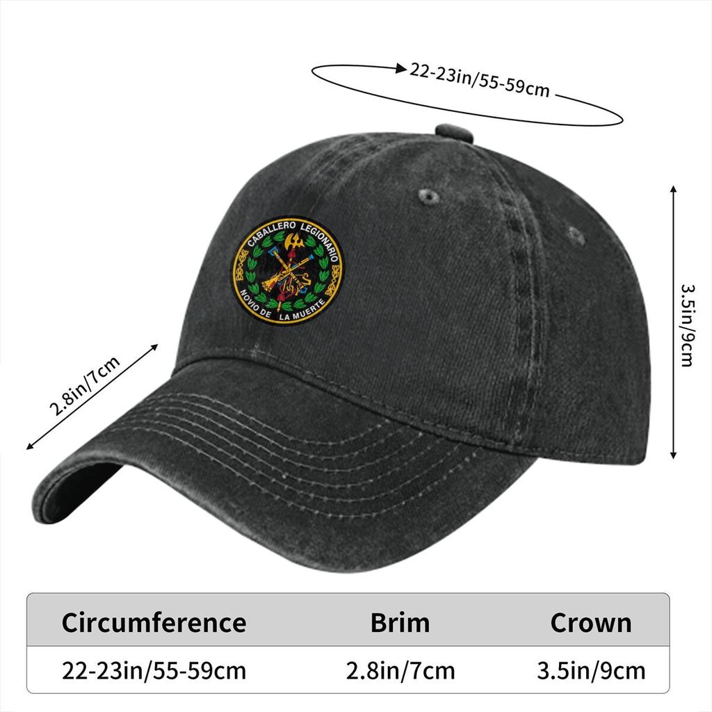 Summer Hip Hop  Spanish Legion 4 Baseball Cap Adjustable Personality Outdoor Running Hat Outdoor Sunshade Hat Unisex Gift