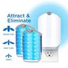 4Pcs Insect Trap Chemical-free Refill Insect Trap Long-Lasting Odorless Blue Refill Cartridge Kit for ZEVO M364
